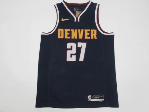 Jamal Murray #27 Denver Nuggets 2022-23 Icon Edition Jersey Blue Cover