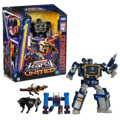 Transformers legacy United Leader Soundwave and Cassettes - Image 1 of 3