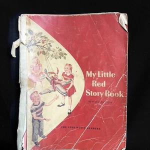 My Little Red Story Book Vintage 1957 design for teaching Revised PET RESCUE - Imagen 1 de 6