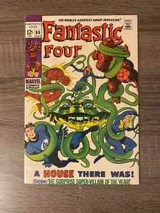 FANTASTIC FOUR #88 JULY 1969 MARVEL COMICS HUMAN TORCH THING MISTER FANTASTIC ad - Picture 1 of 15