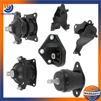 For Honda Accord 2003 2004 2005 2006 2007 2.4L Engine Motor & Trans Mount Set - Image 1 of 4