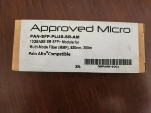 Compatible con Palo Alto PAN-SFP-PLUS-SR-AM 10GBase-SR SFP+ (MMF) 850nm 300m - Imagen 1 de 8
