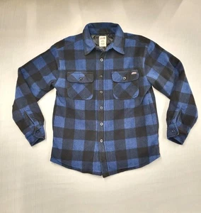 Genuine Dickies Men’s Sz Medium Flannel Buffalo Check Quilt Lined Chore Jacket - Picture 1 of 14