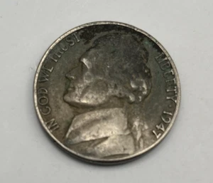1947 Jefferson Nickel - Picture 1 of 4