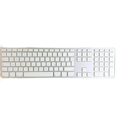 Matias FK318S DE Aluminium Erweiterte USB TastaturKeyboard Apple Mac OS - Defekt - Bild 1 von 3