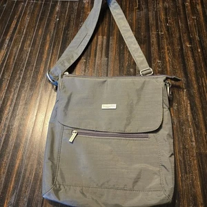 BAGGALLINI Pocket Town Bag Crossbody Shoulder Bag Purse, Pewter Gray - Picture 1 of 10