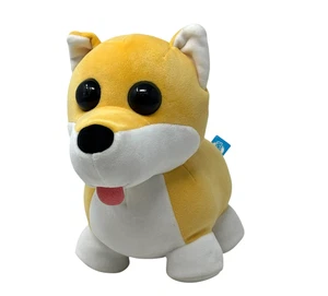 ADOPT ME! Shiba Inu 9 Zoll Plüschhund Jazwares Uplift Games 2024 ohne Code Stofftier - Bild 1 von 6