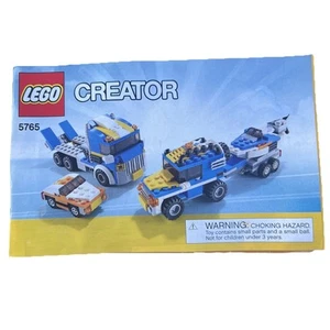 Camión de transporte Lego Creator 5765 manual - solo - Imagen 1 de 3