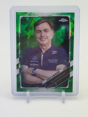 Topps 2021 cromo F1 zafiro Jost Capito verde #90 17/75 Foto 1 de 2