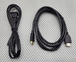 Hookups Connection Kit for Xbox One S - Power Cord and HDMI Cable - Picture 1 of 4