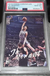 2019-20 Panini Chronicles Ja Morant Rookir Bronze RC #165! PSA 10 Gem Mint! - Bild 1 von 2
