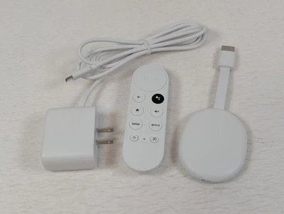 Google Chromecast - 2nd Gen - Model GZRNL - 4k - Remote / Ethernet Adapter - Image 1 of 4