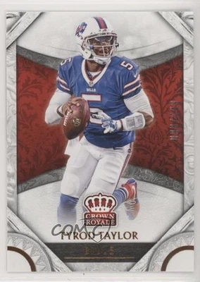 2016 Panini Preferred Retail Crown Royale Bronze /249 Tyrod Taylor #79 - Image 1 of 2