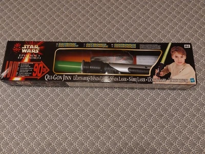 Lichtschwert Qui-Gon Jinn mit Verpackung - Bild 1 von 4