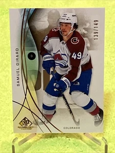 /149 Samuel Girard 2024-25 SP Juego Usado #90 DORADO PARALELO - Colorado Avalanche - Imagen 1 de 3