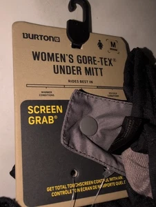 Burton WB Gore-Tex Gore UNDMT Women's Gore-Tex Under Mitt True Black Size Medium - Picture 1 of 4