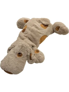 Jellycat Plush Dog Cushion Large Soft Toy Beige and Brown Fun Design 6193 - Picture 1 of 6