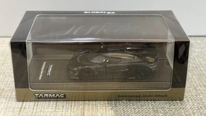 Tarmac Works 1:64 Koenigsegg Jesko Attack Black Carbon Fibre Hong Kong Car Salon - Picture 1 of 4