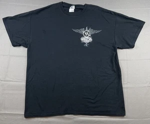 Wounded Wear Shirt Mens Extra Large Black Combat Wounded Veterans Nonprofit - Picture 1 of 6