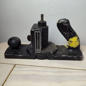 Rarissimo strumento raschietto vernice legno piano trapano Mac Whittler vintage made in USA - Foto 1 di 12