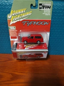2025 Johnny Lightning Collector Storage Tin 1992 GMC Typhoon Red Version A 🆕 - Picture 1 of 11