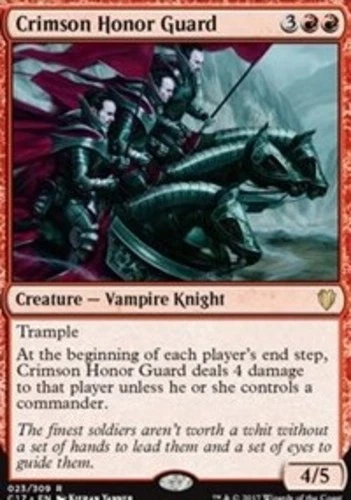 x4 Crimson Honor Guard - Commander 2017 - NM - MTG - Image 1 of 1
