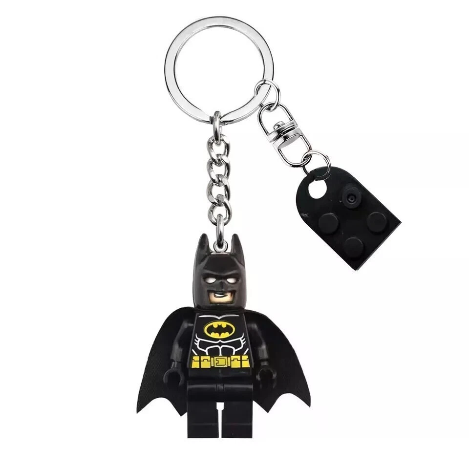 MARKENLOS Exklusive rosa Fee Batman Lego Schlüsselanhänger Valentinstag Paar Geschenke