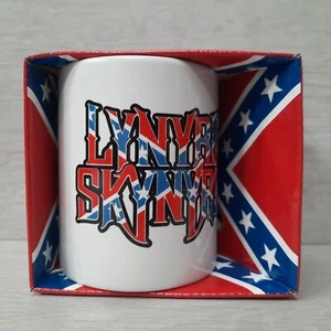 Lynyrd Skynyrd Flag Logo Fan Tour Mug Boxed 2009 Fly On - Brand New Gift Idea - Picture 1 of 12