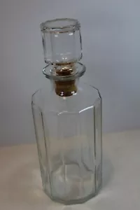 Bormioli Glass Decanter w/ Stopper Made in Italy Barware - Picture 1 of 5