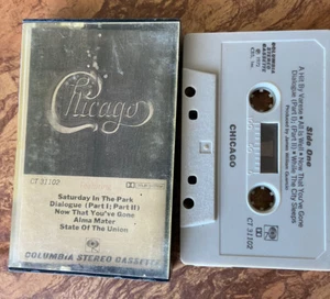Good Vintage CHICAGO Self Titled 1972 Rock Cassette Tape Rare - Picture 1 of 5