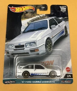 Ford Sierra Cosworth 2023 Hot Wheels Car Culture Canyon Warriors '87 en paquete nuevo - Imagen 1 de 2