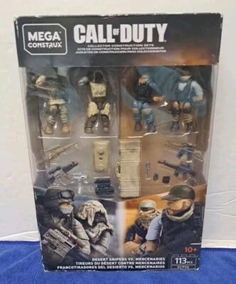 MEGA CONSTRUX CALL OF DUTY DESERT SNIPERS VS. MERCENARIES GCP06 113 PCS. - Image 1 of 4