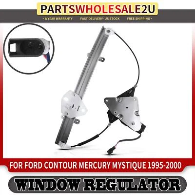 Regulador de ventana delantero derecho con motor para Ford Contour Mercury Mystique 1995-2000 Foto 1 de 4