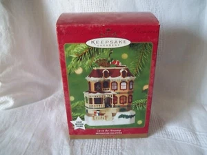 Hallmark Keepsake 2001 Up on the Housetop Light Motion Sound Tested and Works - Imagen 1 de 5