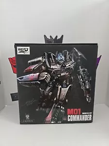 M01 Commander Masterpiece Movie AOE Prime Figure Wei Jiang Black Apple - Picture 1 of 3