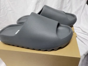 Adidas Yeezy Slides Gris Pizarra - Para Hombre Talla 13 - ID2350 Nuevo Con Caja - Imagen 1 de 10