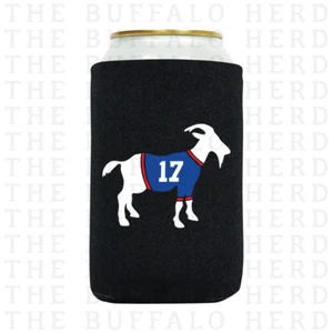 Josh Allen Goat Koozie | Beer Can Holder | Buffalo Bills Football Beer Coozie - Picture 1 of 1