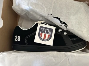 ** SOLD OUT ** Sal Barbier 23 Etnies Skateboard Shoes Size 10 Rare Black - Picture 1 of 8