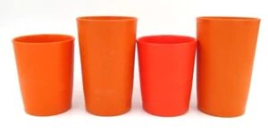 Retro Vintage Lot of 4 cups Tupperware 1251 & 1320 two of each - Picture 1 of 7