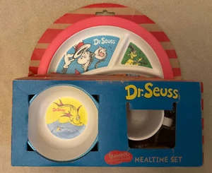 Juego de platos infantiles de bambú Dr.Seuss Vandoor - Imagen 1 de 7