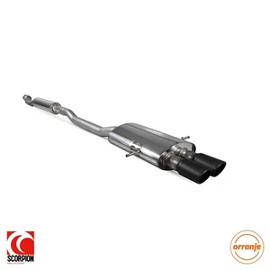 Scorpion Auspuff Catback Anlage schwarz Keramik Monaco - Resonanz MINI R56 R57 R - Bild 1 von 3