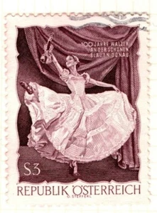Austria 1967 3s Centenary of Blue Danube Waltz SG1494 Used - Bild 1 von 1