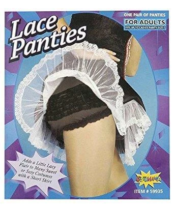 Forum Novelties Lace Panties Adult Ladies Up to Sz 7 Costume 59935 FAST SHIP D31 - Image 1 of 1
