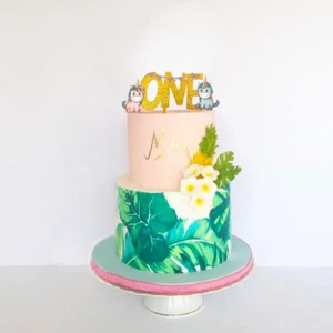 Kids Birthday Cake Topper, First Birthday Cake Decorations,Happy Birthday Topper - Picture 1 of 5