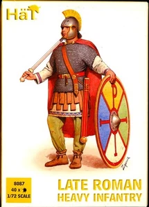 HaT Miniatures 1/72 LATE ROMAN HEAVY INFANTRY Figurenset - Bild 1 von 3