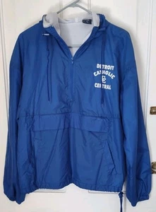 Giacca nylon pullover blu centrale cattolico Detroit taglia media - Foto 1 di 15
