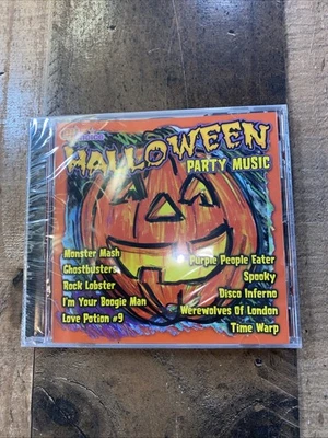 Sealed Halloween Party Music by DJ's Choice CD NEW Monster Mash New Old Stock Foto 1 de 4