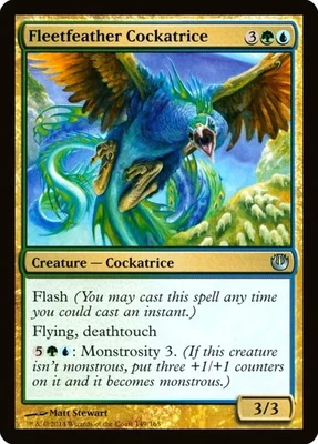 X 1 Fleetfeather Cockatrice NM Journey into Nyx 149 MTG Magic The Gathering - Image 1 of 2