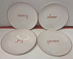 Threshold Steinzeug Urlaub Vorspeise Teller 4er Set. (Gebraucht) - Bild 1 von 15