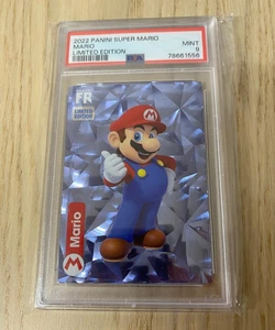 PANINI SUPER MARIO LIMITED EDITION 2022 MARIO - PSA9 - Picture 1 of 1